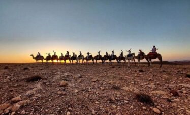 Agafay Desert Sunset Camel Ride