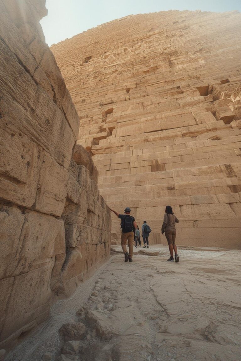 Detailed Pyramids Giza itinerary