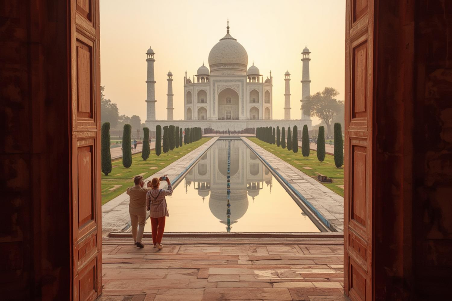 Taj Mahal Agra Fort Day Tour