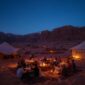 Traditional dinner under the stars